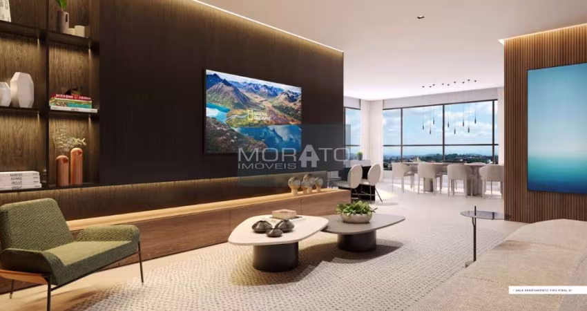 Apartamento com 4 quartos sendo 4 suítes com 4 vagas no bairro Ouro Preto.