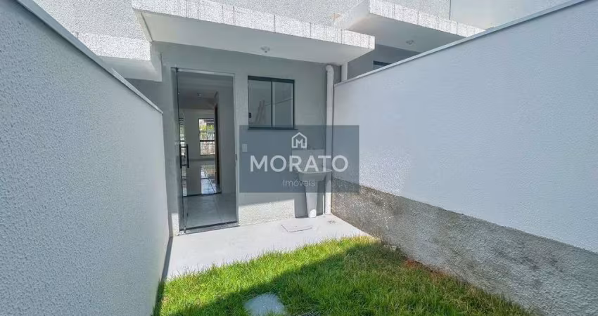 Casa 2 quartos sendo 1 suíte com 1 vaga no Bairro Jardins Guanabara.