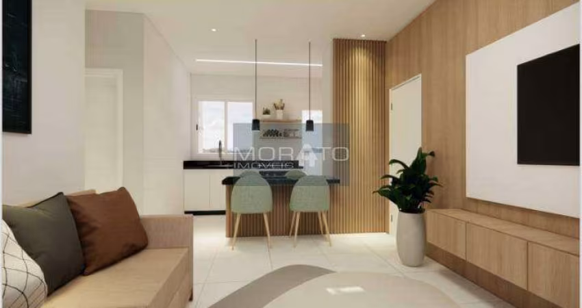 Apartamento 2 quartos sendo 1 suíte 1 vaga com Elevador no bairro Santa Branca.