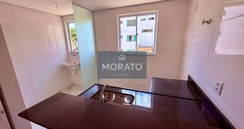 Apartamento 2 quartos com suíte a venda no bairro Cabral