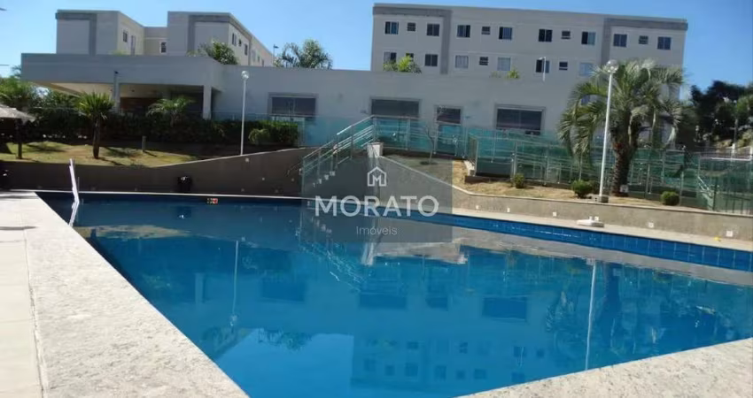 Apartamento de 2 quartos em condomínio fechado com lazer com piscina região do Cabral
