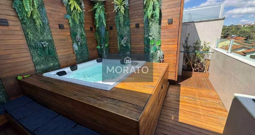 Cobertura 2 quartos, 1 suíte e 2 vagas de garagem, no Bairro Três Barras