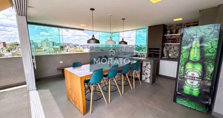 Cobertura 3 Quartos com 2 Vagas e Elevador no Bairro Santa Branca