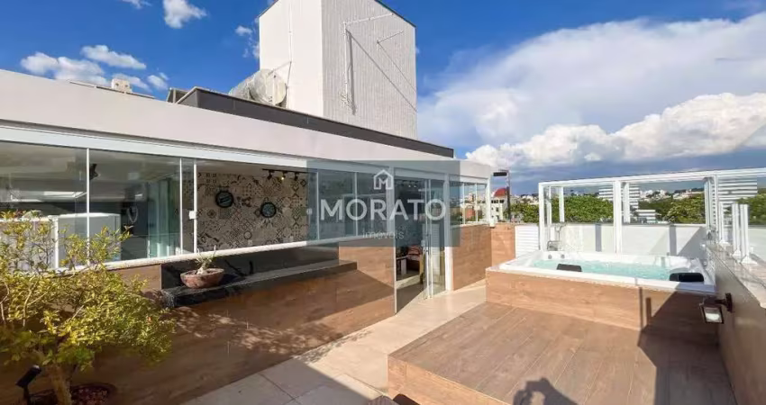 Cobertura 3 quartos, 2 vagas, hidromassagem, à venda no bairro Itapoã