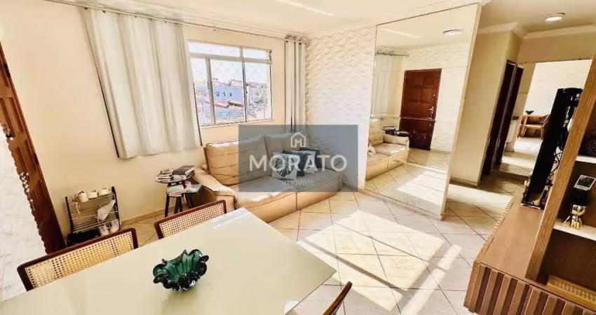 Apartamento 3 quartos, varanda com 1 vaga ampla no novo eldorado