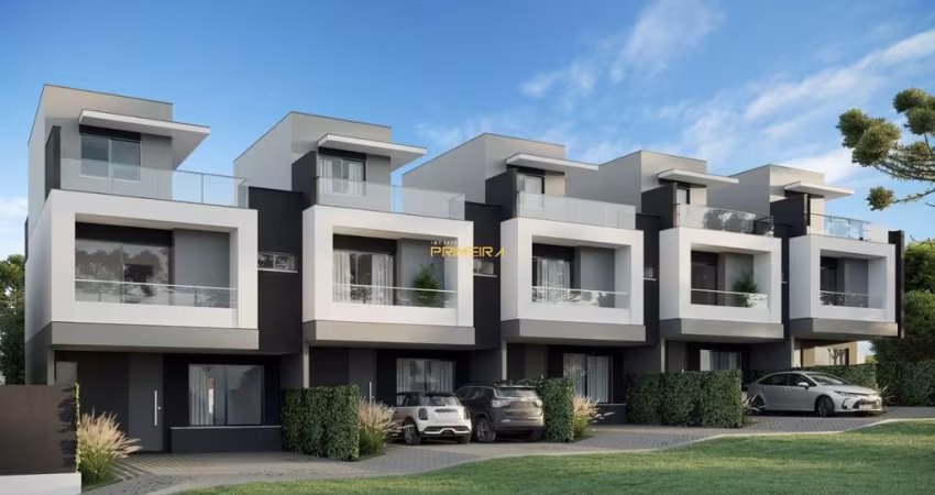 Sobrado tripel de 157m² à venda no bairro Ahú