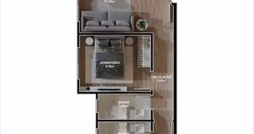 Apartamento com 2 quartos à venda na Rua Anitápolis, Jardim Iate Clube, Balneário Camboriú