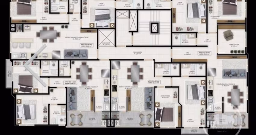 Apartamento com 2 quartos à venda na Rua Cerejeira, 178, Tabuleiro (Monte Alegre), Camboriú