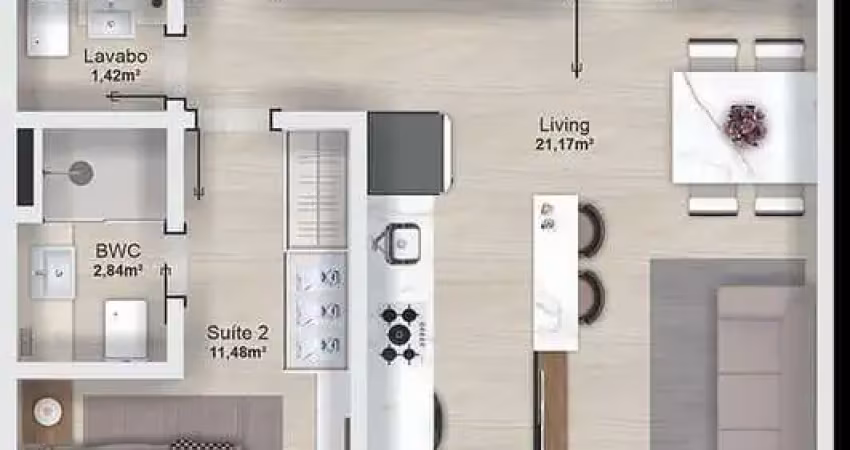 Apartamento com 2 quartos à venda na Antônio Athanázio Corrêa, 245, Barra, Balneário Camboriú