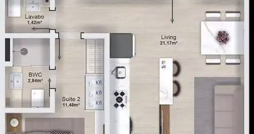 Apartamento com 2 quartos à venda na Rua Antônio Athanázio Corrêa, Barra, Balneário Camboriú