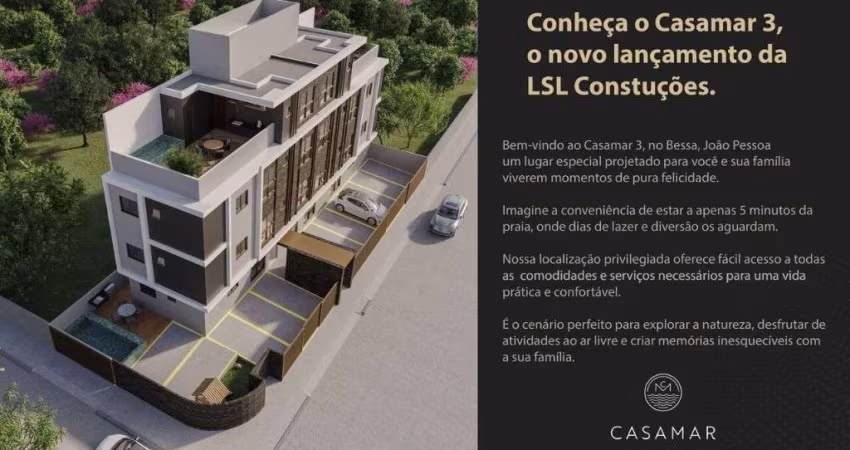 Apartamento com 1 dormitório à venda, 16 m² por R$ 144.990 - Bessa - João Pessoa/PB