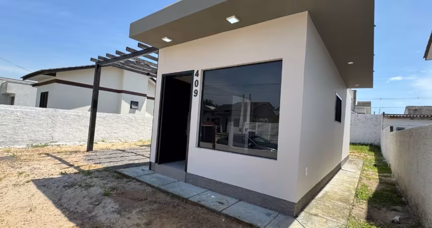 Casa contemporânea em caverazinho