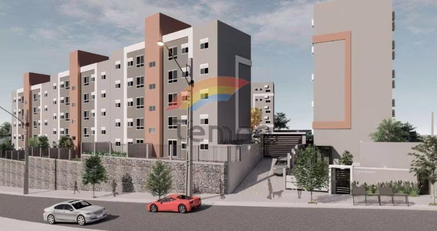 Apartamento com 3 dormitórios à venda, 59 m² - Rondônia - Novo Hamburgo/RS