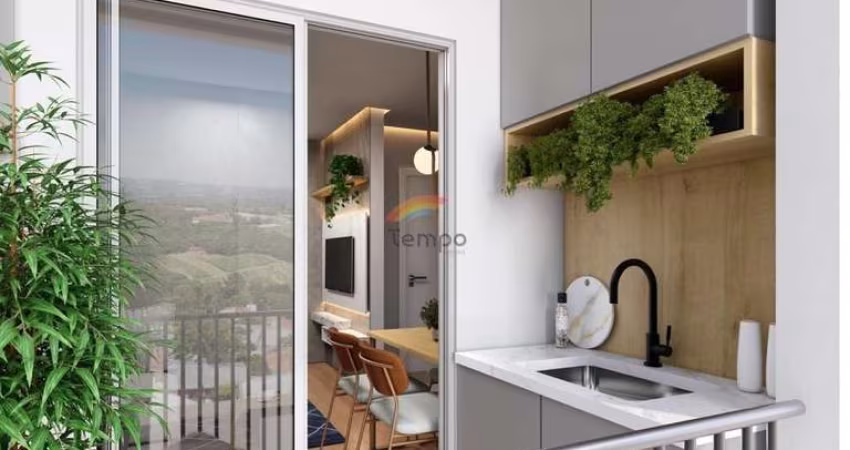 Apartamento 02 dormitórios, sacada com churrasqueira, bairro São Jorge, Novo Hamburgo-RS.