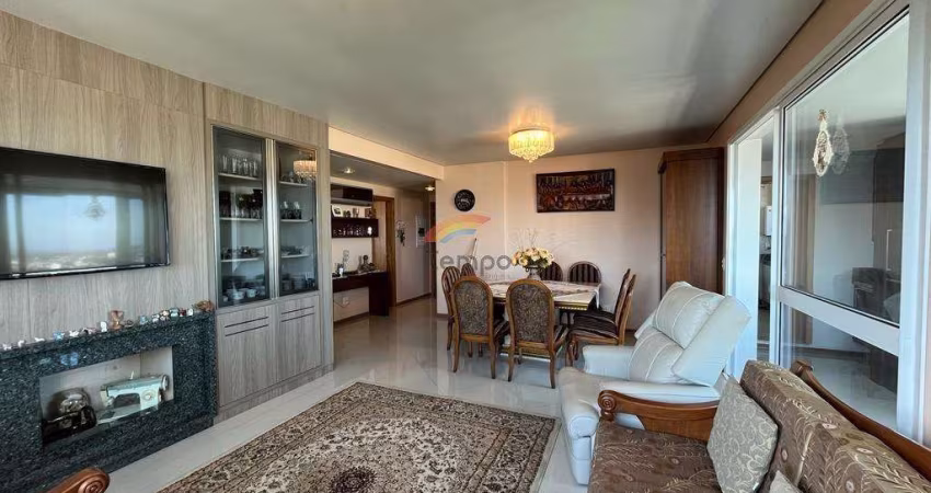 Apartamento semimobiliado, 03 dormitórios sendo 01 suíte, vaga dupla, na região mais valorizada da cidade de Novo Hamburgo - RS