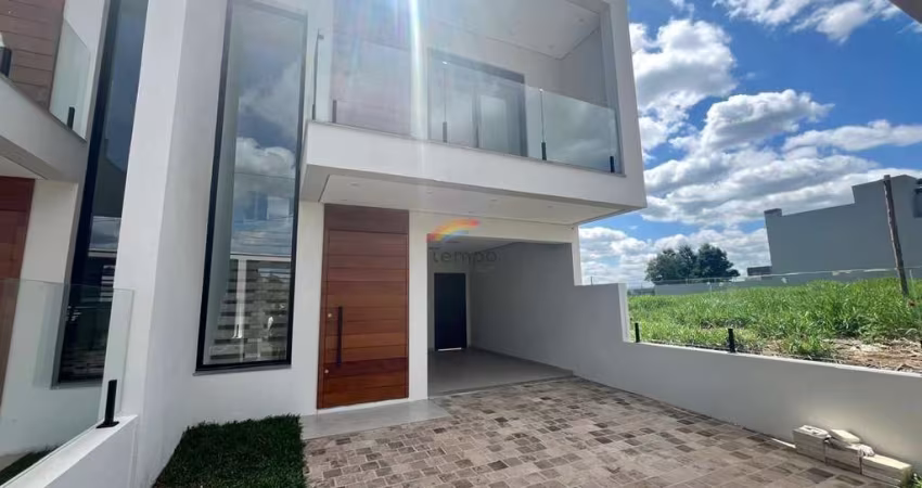 Casa nova/construção com 3 dormitórios sendo 3 suítes, no Bairro Bela Vista de Estância Velha/RS