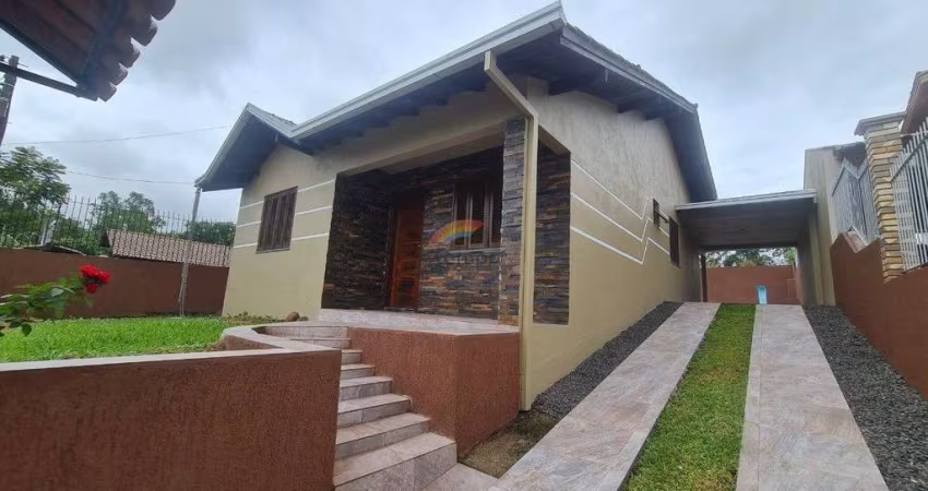 Casa com 3 dormitórios sendo 1 suíte, localizado no Bairro Sol Nascente de Estância Velha/RS