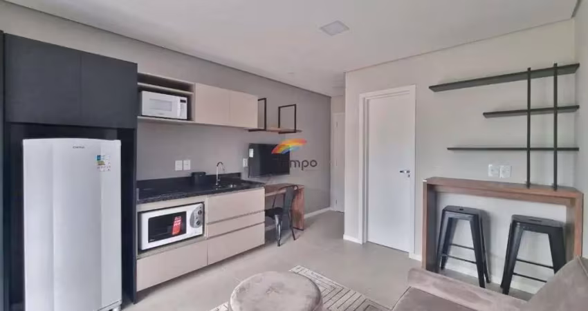 Apartamentos studios, com 25m² privativos, bairro vila nova, novo hamburgo-rs.