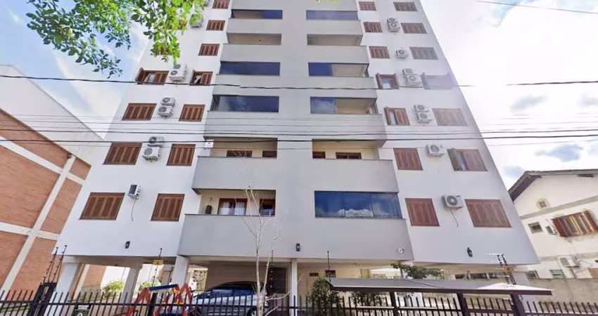 apartamento 2 dormitórios com suíte, sacada com churrasqueira e box no bairro Ideal