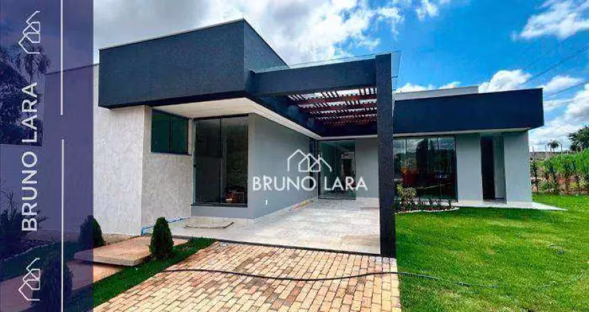 Casa disponível para locação no condomínio portal do igarapé - igarapé/mg.