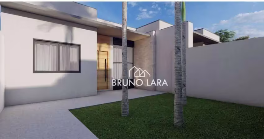 Casa com 2 dormitórios à venda, 69 m² por r$ 350.000,00 - canarinho - igarapé/mg