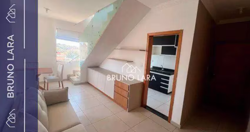 Cobertura disponível para locação no bairro senhora das graça em betim.