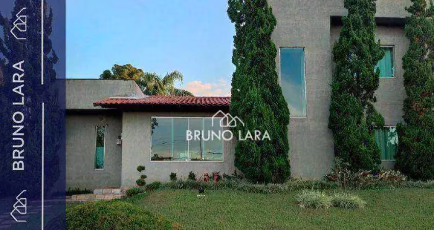 Casa com 4 dormitórios à venda, 330 m² por r$ 1.190.000,00 - condomínio fazenda solar - igarapé/mg