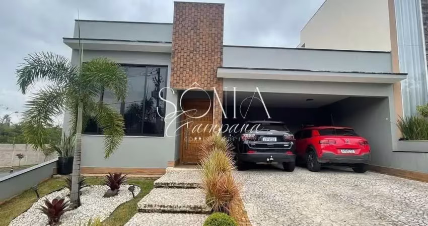 Casa térrea à venda no Condomínio Villa do Sol em Valinhos com 3 suítes e piscina