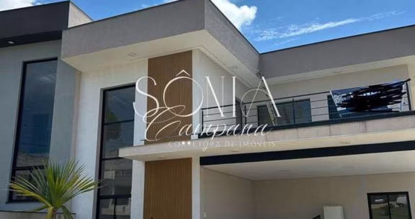 Excelente sobrado novo à  venda em condomínio de Valinhos SP.
