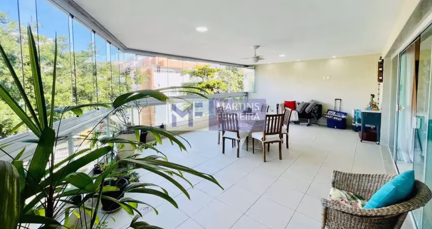 Apartamento 3 suites varandão 194 m², gleba a, recreio dos bandeirantes,