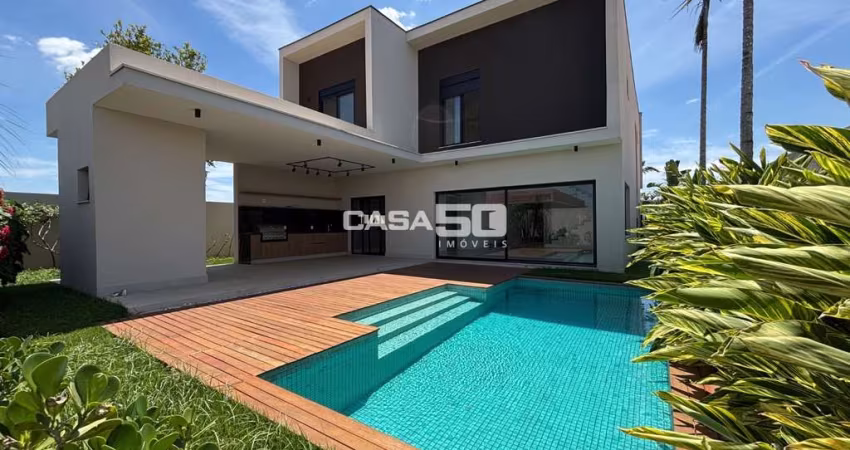 Casa em condomínio fechado com 4 quartos à venda na Avenida Marcelo Fiolo Pupo de Campos Ferreira, 100, Loteamento Residencial Arborais, Campinas