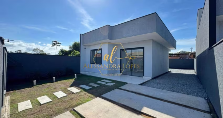 Casa na Quinta dos Açorianos com espaço de Terreno-Barra Velha/SC