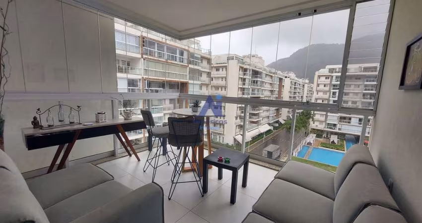 Frames 3 Quartos - Venda apartamento com suítes andar alto, 90 m² - Recreio dos Bandeirantes - Rio