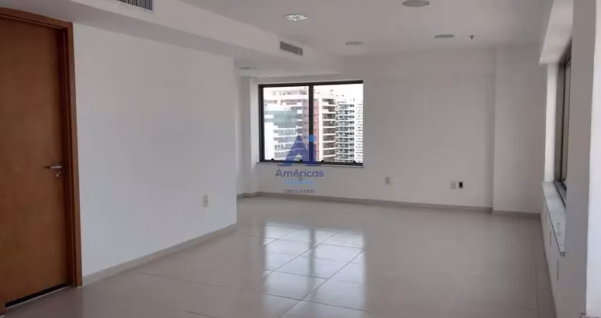 Vision office - sala frente com vista - 48,5m² para locação, barra da tijuca, rio de janeiro, rj