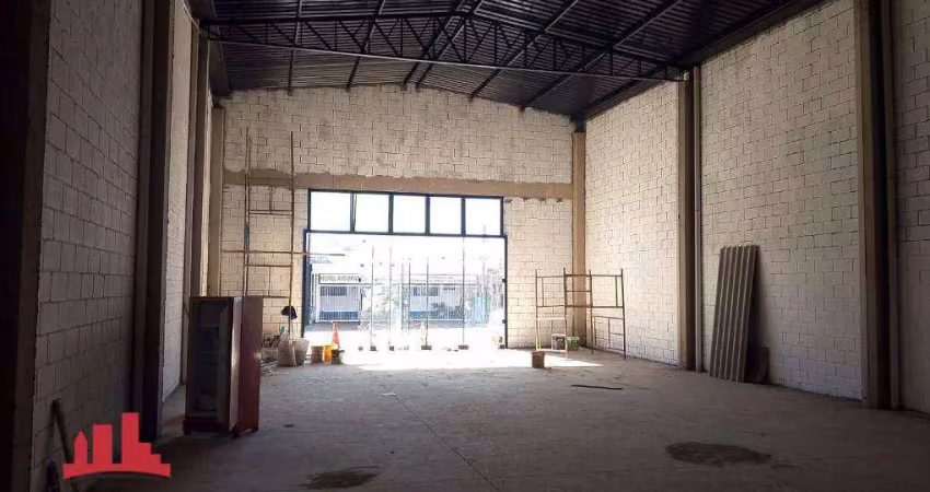 Salão para alugar, 250 m² por r$ 8.150,00/mês - jardim santa rosa - nova odessa/sp