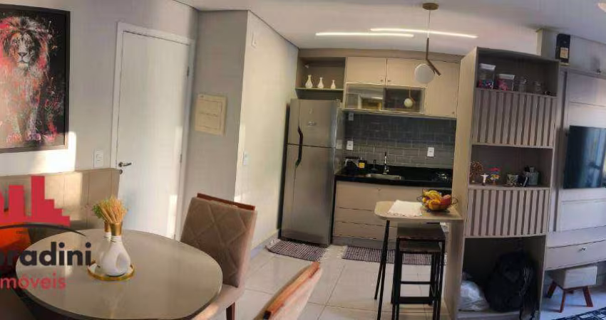 Apartamento com 2 dormitórios para alugar, 46 m² por R$ 2.085,00/mês - Residencial Jardim dos Ipês - Nova Odessa/SP