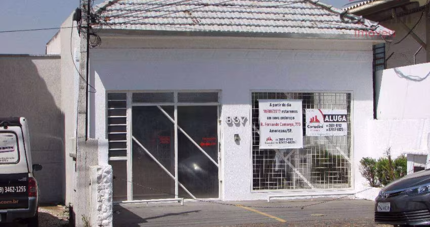 Casa para alugar, 80 m² por R$ 5.155,00/mês - Centro - Americana/SP