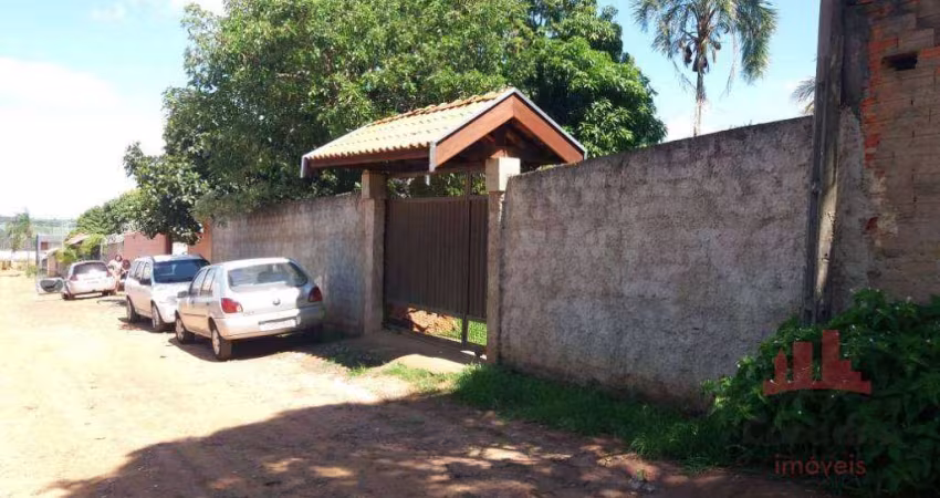 Chácara com 1 dormitório à venda, 978 m² por R$ 550.000,00 - Chácara Santa Maria - D.I. 02 - Nova Odessa/SP