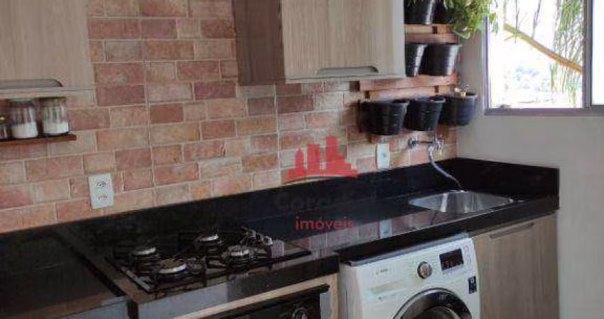 Apartamento com 2 dormitórios à venda, 43 m² por R$ 200.000,00 - Chácara Letônia - Americana/SP
