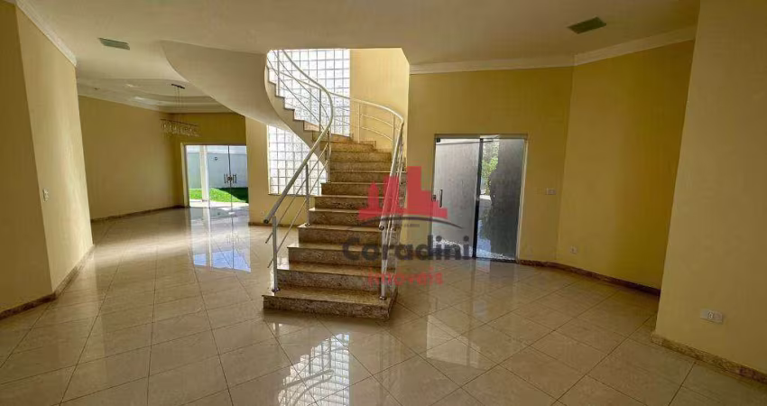 Casa com 3 dormitórios para alugar, 382 m² por R$ 8.893,00/mês - Jardim Imperador - Americana/SP