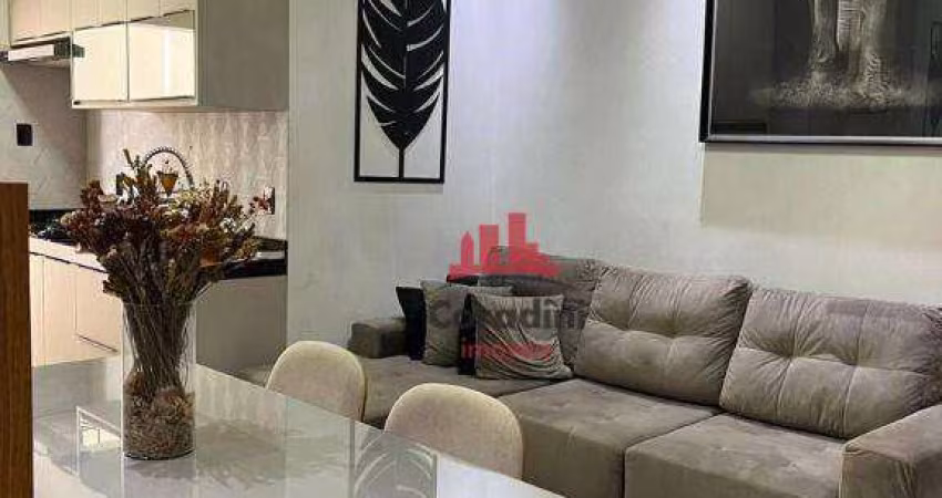Apartamento com 2 dormitórios à venda, 70 m² por R$ 300.000 - Parque Residencial Jaguari - Americana/SP