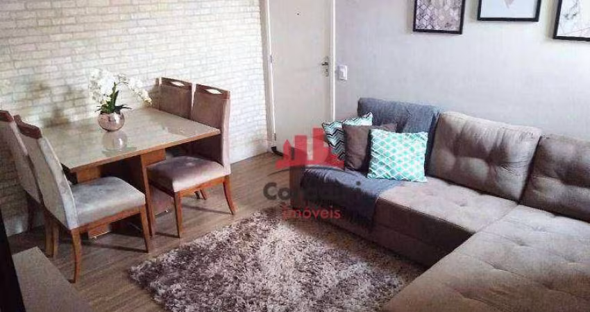 Apartamento com 2 dormitórios à venda, 49 m² por R$ 230.000 - Planalto do Sol II - Santa Bárbara D'Oeste/SP