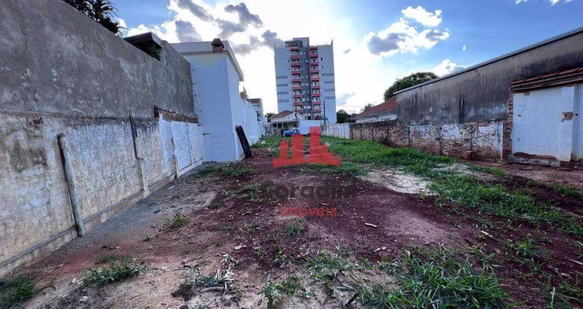 Terreno à venda, 491 m² por R$ 399.000,00 - Centro - Americana/SP