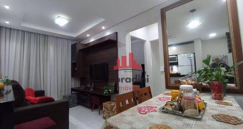 Apartamento com 2 dormitórios à venda, 52 m² por R$ 325.000,00 - Centro - Americana/SP