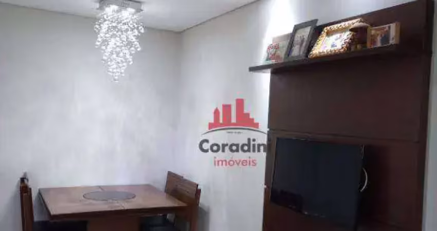 Apartamento com 2 dormitórios à venda, 47 m² por r$ 185.000,00 - jardim recanto - americana/sp
