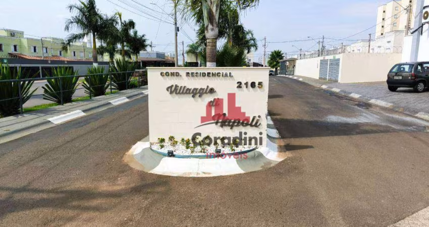 Apartamento com 2 dormitórios à venda, 59 m² por R$ 280.000,00 - Jardim Capuava - Nova Odessa/SP