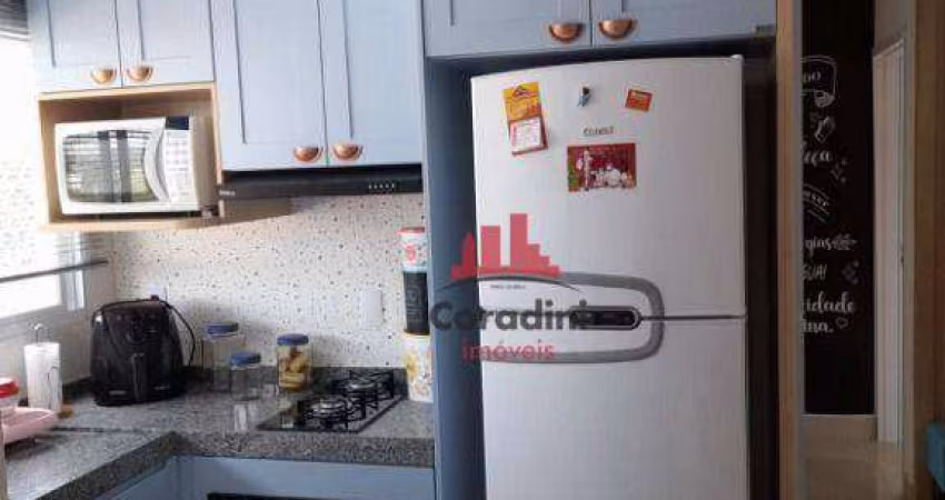 Apartamento com 2 dormitórios à venda, 56 m² por R$ 265.000 - Jardim Vista Alegre - Santa Bárbara D'Oeste/SP