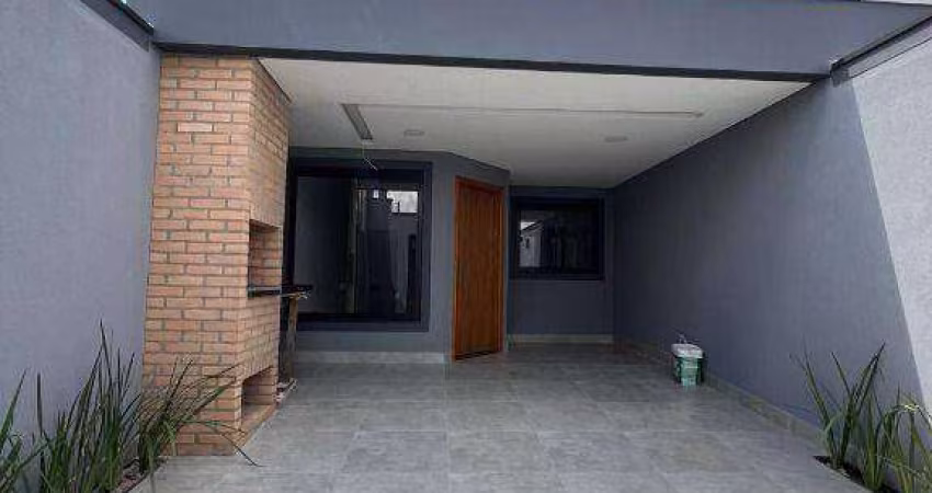 Casa com 3 dormitórios à venda, 96 m² por R$ 480.000,00 - Jardim Palmeiras - Santa Bárbara D'Oeste/SP