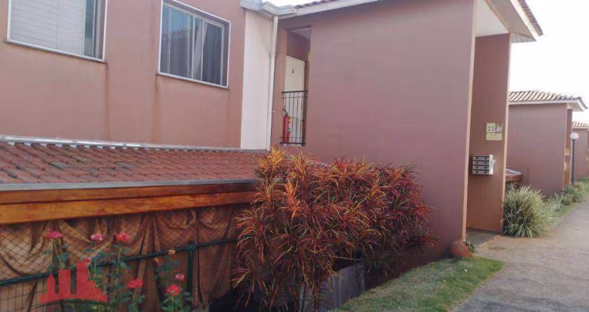 Apartamento com 2 dormitórios à venda, 52 m² por R$ 250.000 - Planalto do Sol II - Santa Bárbara D'Oeste/SP