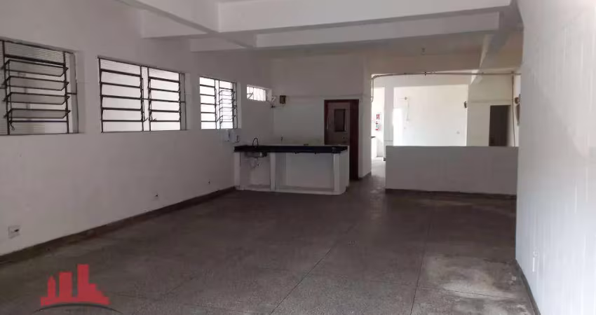 Salão para alugar, 102 m² por r$ 4.200,00/mês - vila santa catarina - americana/sp